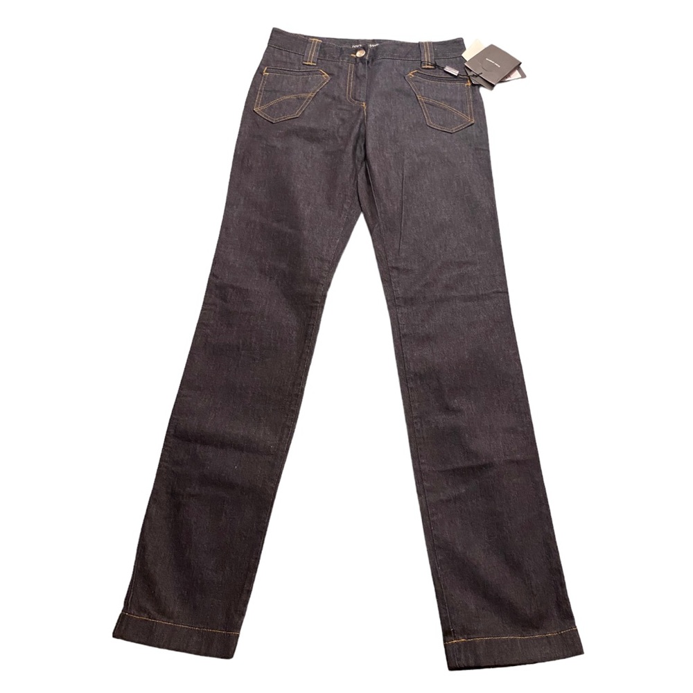 Dolce & Gabbana jeans, NWT size 38 EU, dark denim, straight leg, $200